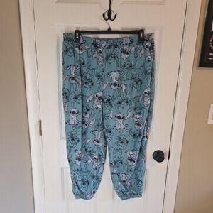 Disney Blue Stitch Pajama Pants